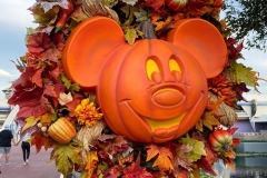 Postes do Magic Kingdom decorados